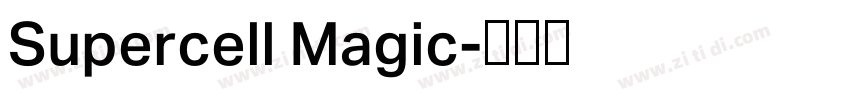 Supercell Magic字体转换